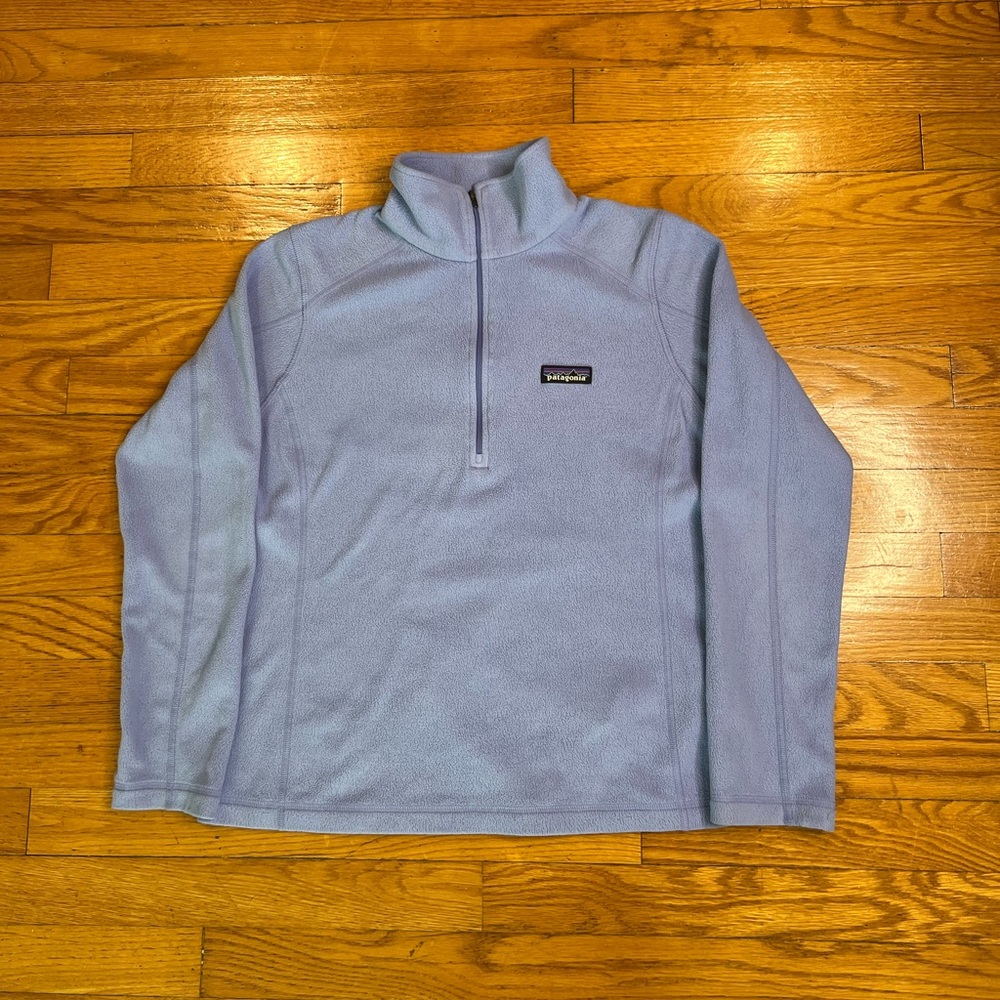 Women’s Light purple Patagonia Half-Zip Sweater